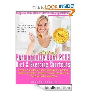 Bestselling Book About How to Beat PCOS by Following a PCOS Diet Plan.